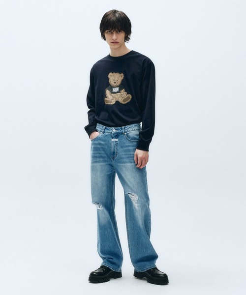 tシャツ DOODLE BEAR LONG SLEEVE レディース メンズ | MARITHE + FRANCOIS GIRBAUD | 12