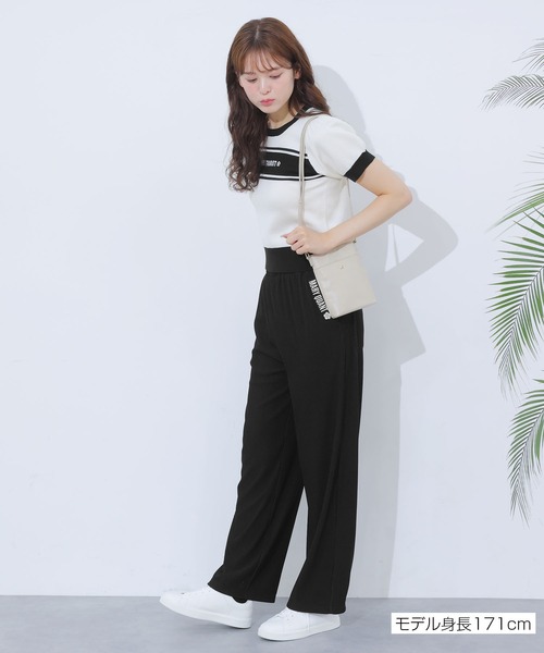 マリークワント（MARY QUANT）/リブワイド パンツ MARY QUANT（マリークヮント） パンツ マリークワント リブワイド