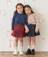 �X�J�[�g �A�\�[�g�`�F�b�N�E�����_���v���[�c�X�J�[�g(�C���p���t��) �L�b�Y �q���� ���̎q �֘A�摜5