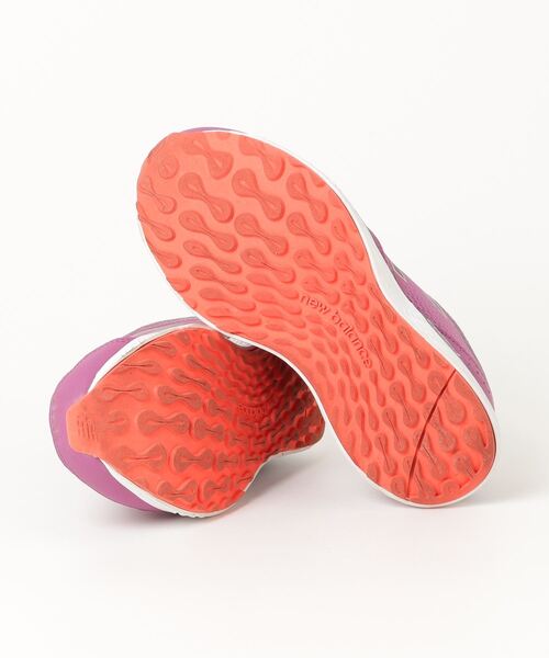 「New Balance」 ローカットスニーカー 22.5cm パープル レディース_画像3