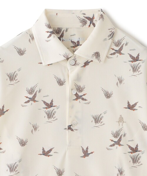 PAUL STUART（ポールスチュアート） ゴルフ 「GOLF」鴨柄プリント