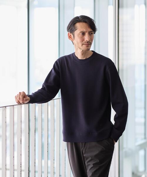 TAKEO KIKUCHI（タケオキクチ） tシャツ 「尾州織」クルーネック 
