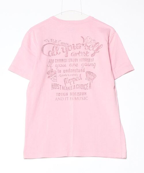 「STOOGe」 半袖Tシャツ M ピンク メンズ_画像2