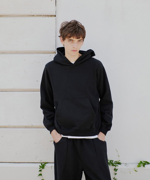 Regen Glanz パーカー heavyweight cropped pull hoodie