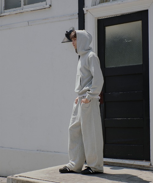 Regen Glanz パーカー heavyweight cropped pull hoodie