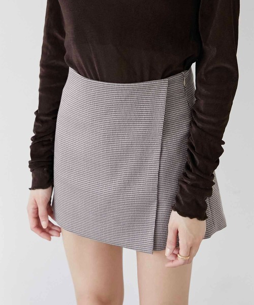 Luan（ルアン） スカート 「Luan」CHECK MINI SKORT/チェックミニ