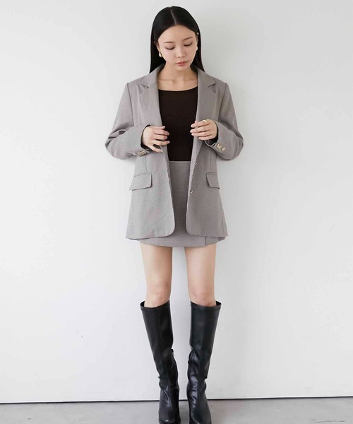 Luan（ルアン） スカート 「Luan」CHECK MINI SKORT/チェックミニ