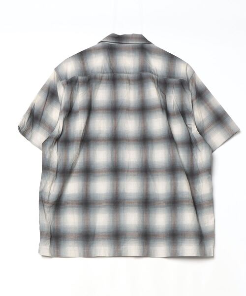 「Journal Standard TRISECT」 半袖シャツ L グレー メンズ_画像2