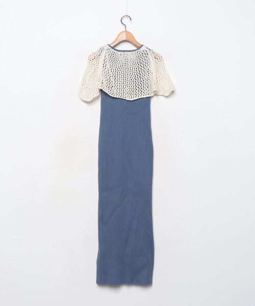 「RANDEBOO」 ノースリーブワンピース FREE ブルー レディース_画像2