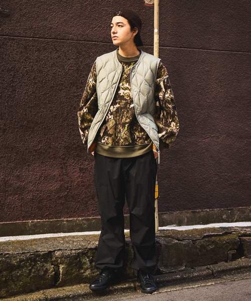 タイオン 別注MILITARY LIGHT SHELL DOWN VEST セール】【TAION(タイオン)】別注MILITARY LIGHT SHELL DOWN VEST