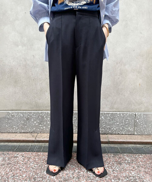 SLOBE IENA パンツスーツ ネイビー 38 SLOBE IENA（スローブイエナ