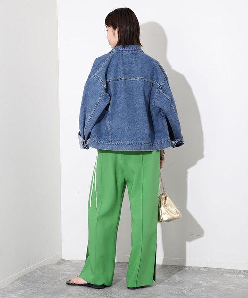 SLOBE IENA（スローブイエナ） パンツ 36 ネイビー レディース