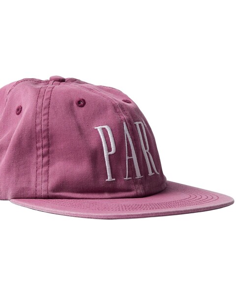 By Parra（バイパラ） キャップ 帽子 Store logo 6 panel hat メンズ