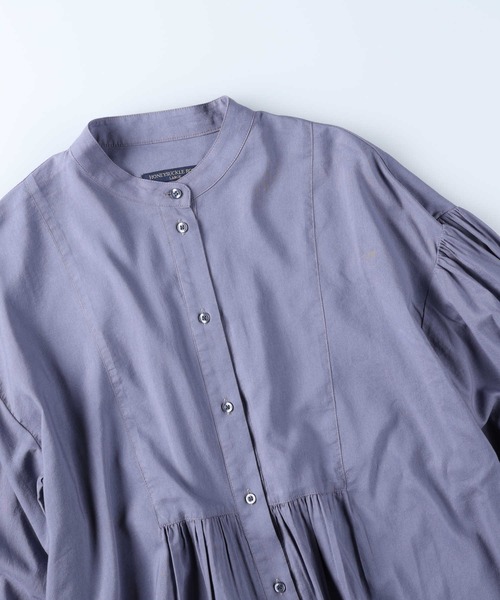 「HONEYSUCKLE ROSE」 長袖ワンピース M ブラック レディース_画像7