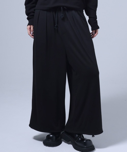 Ruze パンツ 12 tuck easy wide pants / 12タック イージー ワイド