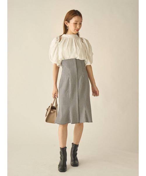 SNIDEL（スナイデル） フレアスカート 0 ホワイト レディース