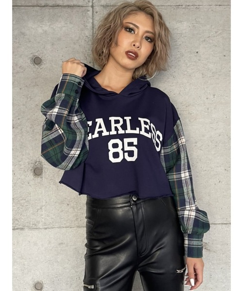 「EGOIST」 スウェットカットソー FREE ネイビー レディース_画像8