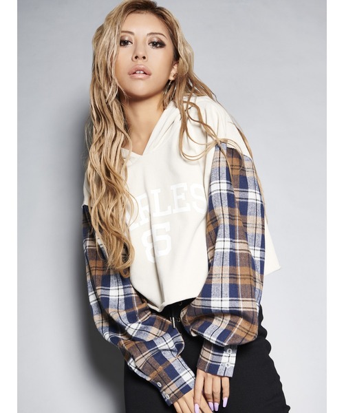 「EGOIST」 スウェットカットソー FREE ネイビー レディース_画像9