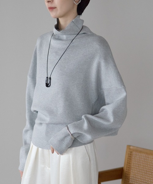 each alchemist ニット セーター ハイネックドルマンスリーブニット