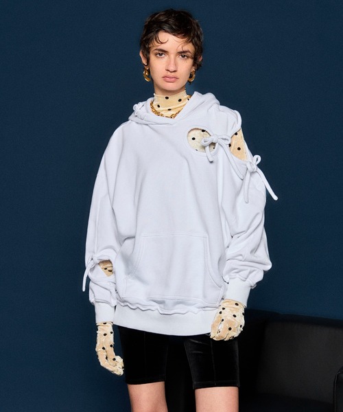 MAISON SPECIAL（メゾンスペシャル） パーカー Haulover Hoodie/ホール