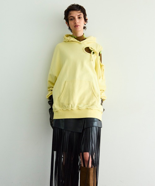 MAISON SPECIAL（メゾンスペシャル） パーカー Haulover Hoodie/ホール