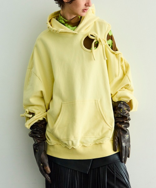 MAISON SPECIAL（メゾンスペシャル） パーカー Haulover Hoodie/ホール