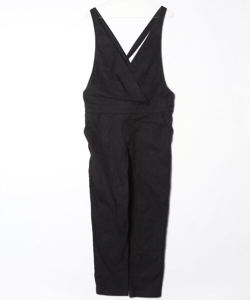 SLOBE IENA トリアセ混オールインワン ネイビー38 トリアセ混