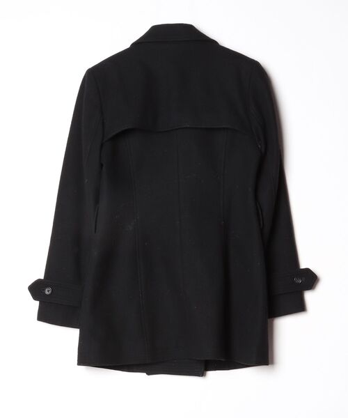 「INTERPLANET」 ピーコート 38 ブラック レディース_画像2