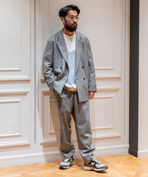 「EDIFICE LA BOUCLE」 スラックス 3 グレー メンズ_画像4