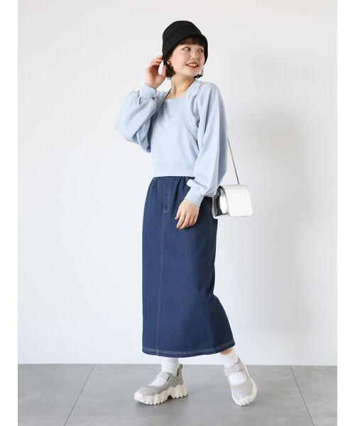 「ehka sopo」 ショルダーバッグ F ブラック レディース_画像3