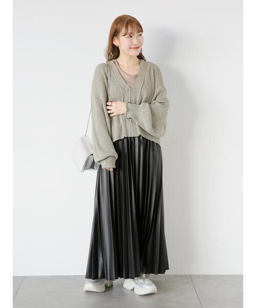 「ehka sopo」 ショルダーバッグ F ブラック レディース_画像4