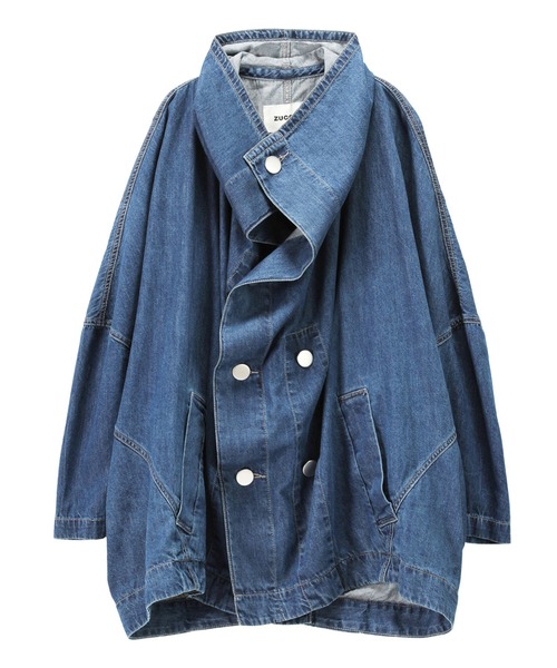 ズッカ　ブルー デニムジャケット ZUCCa（ズッカ） デニムジャケット M size ブルー レディース