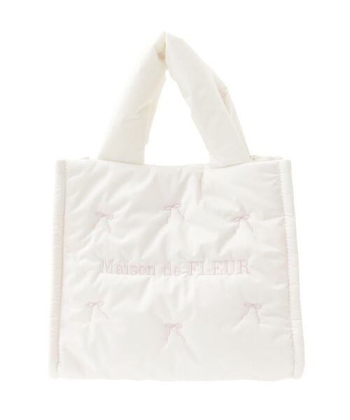 「Maison de FLEUR」 2WAYバッグ FREE アイボリー レディース_画像5