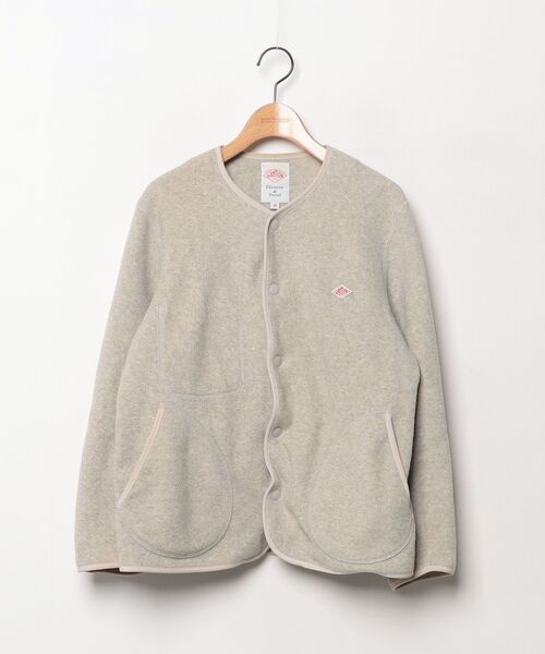 新品　ダントン　ニット　カーディガン　ベージュ　くすみカラー　モヘア調　36相当 即時発送可 新品 ダントン ニット カーディガン ベージュ くすみカラー