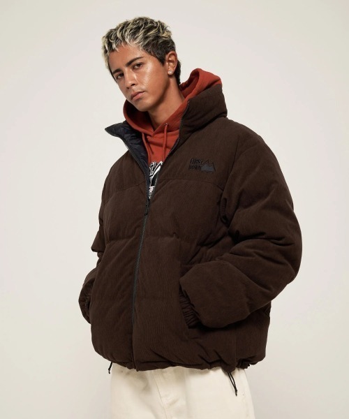 FIRST DOWN ダウンジャケット 楽天市場】【SALE 50%OFF】ファーストダウン FIRST DOWN リバーシブル