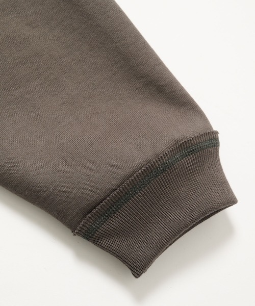 トレーナー スウェット 「MARKAWARE」HUGE SHORT SWEAT／スラックスに合う，360度美シルエットショートスウェット メンズの画像