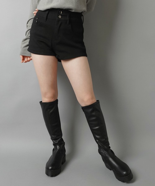 SPINNS（スピンズ） パンツ スタイル盛れ確定ベーシックハイウエスト