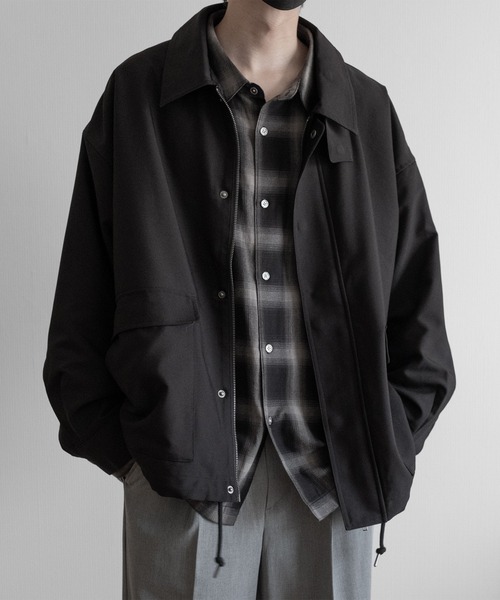 「RUUBON」 ブルゾン M ブラック メンズ_画像2