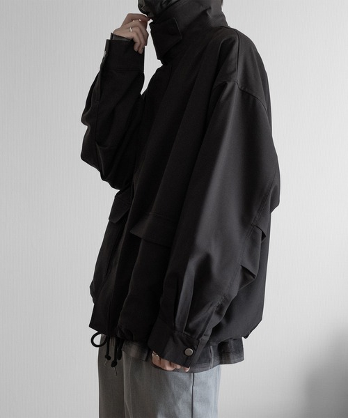 「RUUBON」 ブルゾン M ブラック メンズ_画像5