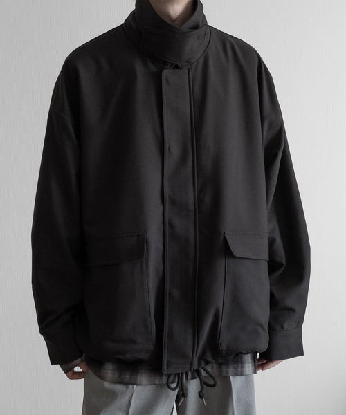 「RUUBON」 ブルゾン M ブラック メンズ_画像6