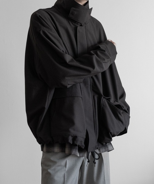 「RUUBON」 ブルゾン M ブラック メンズ_画像7