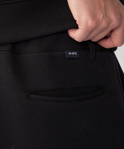 スウェットパンツ ジャージ 「WEB限定」SHIPS: コットン ポリ ダブル ニット イージーパンツ (セットアップ対応) メンズ_14