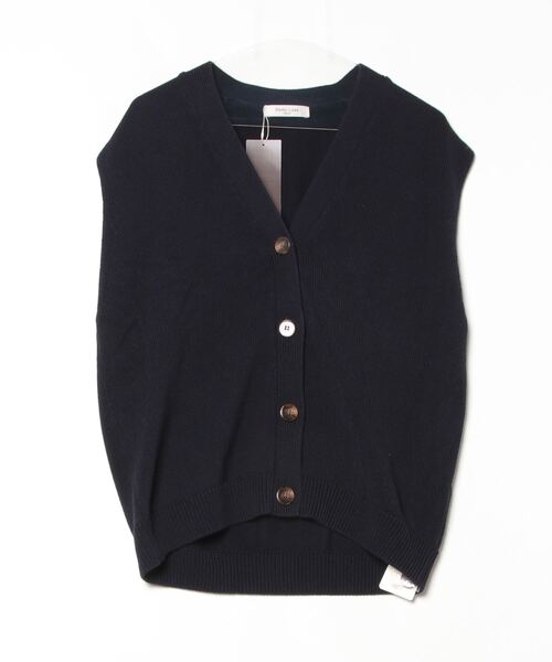 Demi-Luxe BEAMS（デミルクス ビームス） ニットベスト - ネイビー