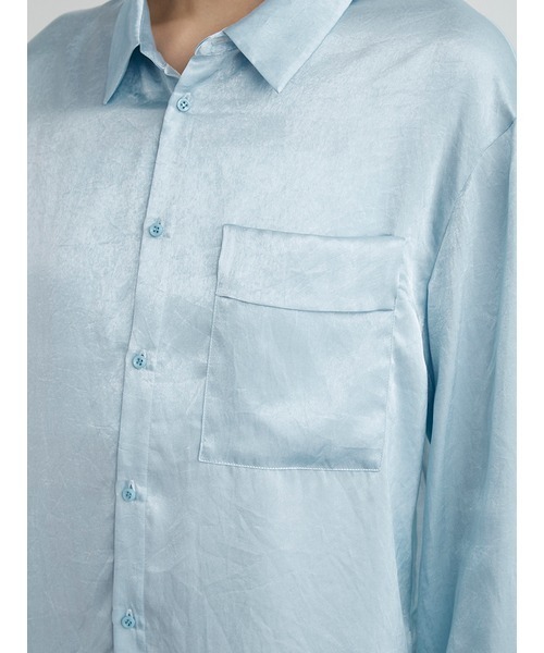 「MIESROHE」 長袖シャツ ONE SIZE ベージュ レディース_画像5