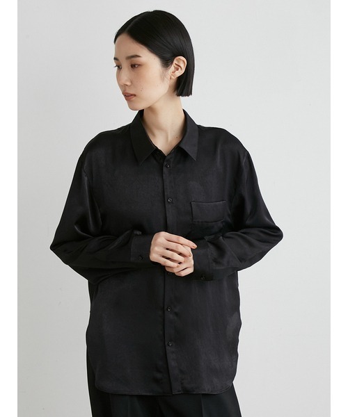 「MIESROHE」 長袖シャツ ONE SIZE ベージュ レディース_画像7