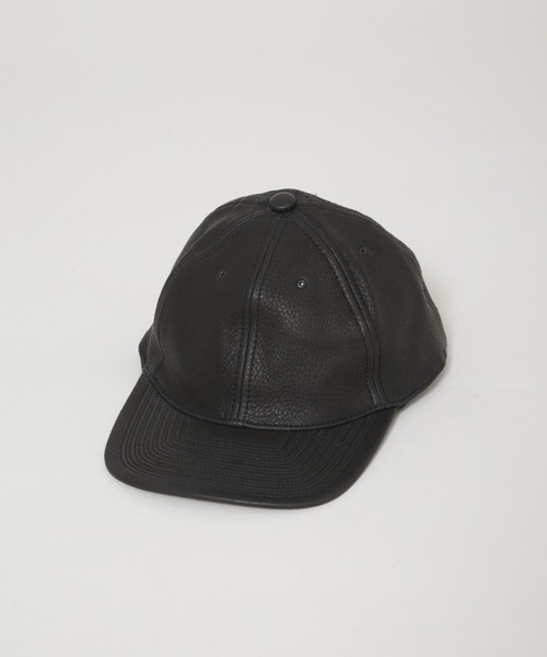 POTEN キャップ 帽子 POTEN/別注 LEATHER メンズ : ZOZOTOWN Yahoo!店