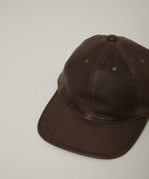 POTEN キャップ 帽子 POTEN/別注 LEATHER メンズ : ZOZOTOWN Yahoo!店