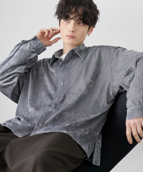 シャツ シアーベロアルーズシャツ メンズ レディース : ZOZOTOWN Yahoo