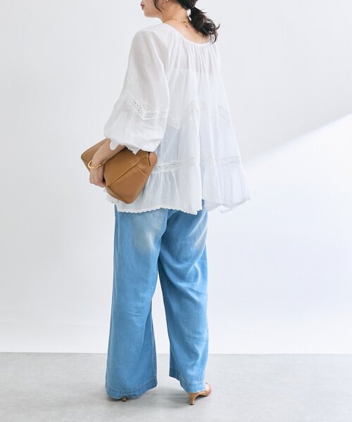 RIVE DROITE（リヴドロワ） 長袖ブラウス FREE ホワイト レディース