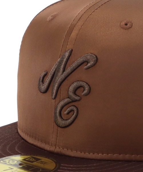 期間限定値下げMCM NEWERA キャップ 7 1/2 ブラウン NEW ERA（ニューエラ） キャップ 帽子 紫外線カット メンズ ニューエラ